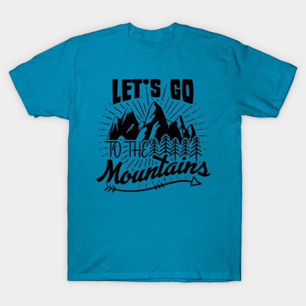 Motivational Mountains T-Shirt by My Artsam